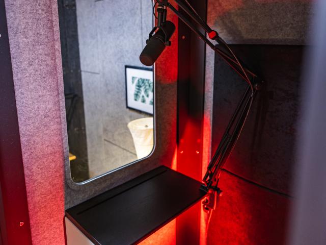 Vocal Booth with SM7B